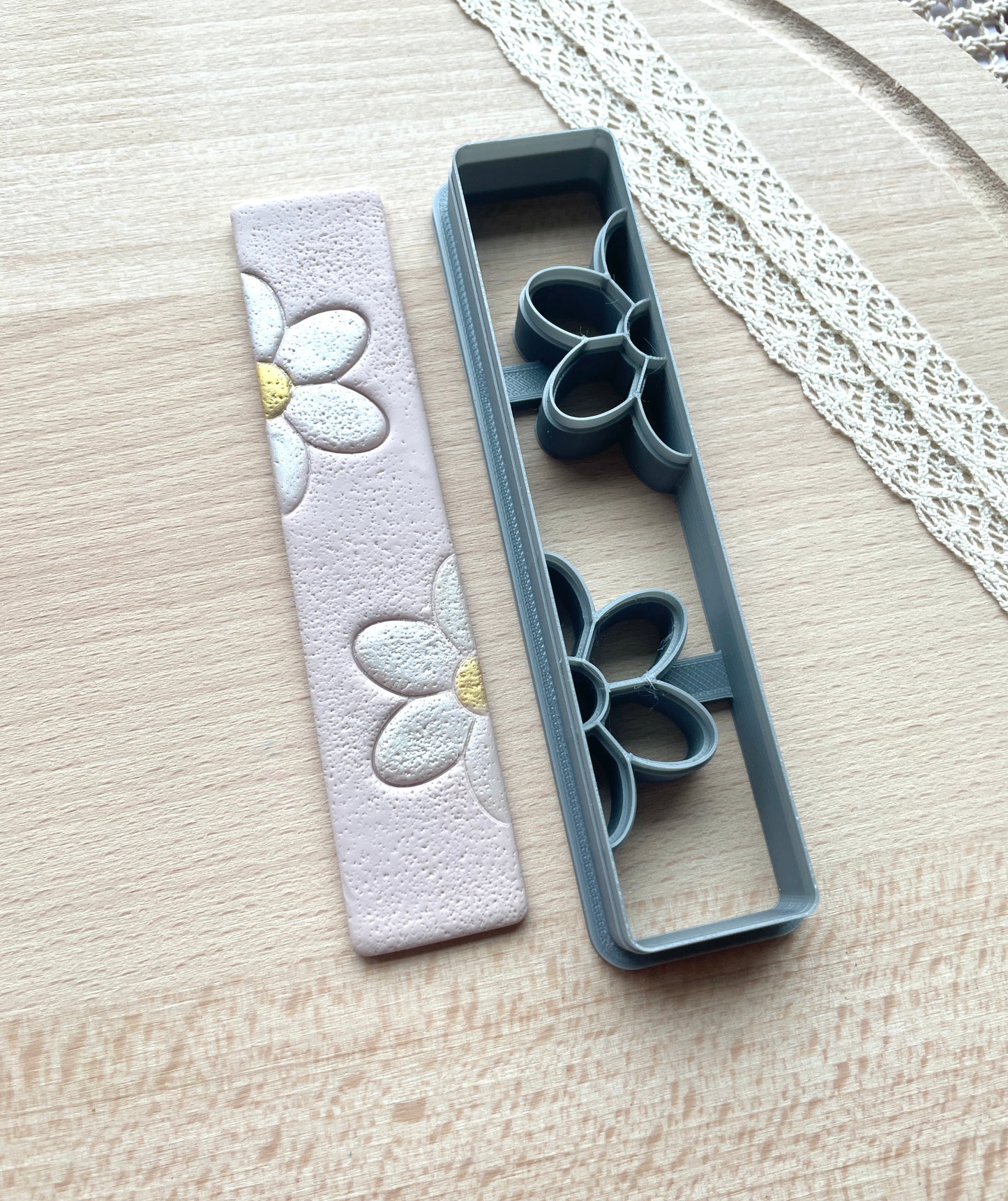 Bookmark clay cutter, Polymer clay cutter