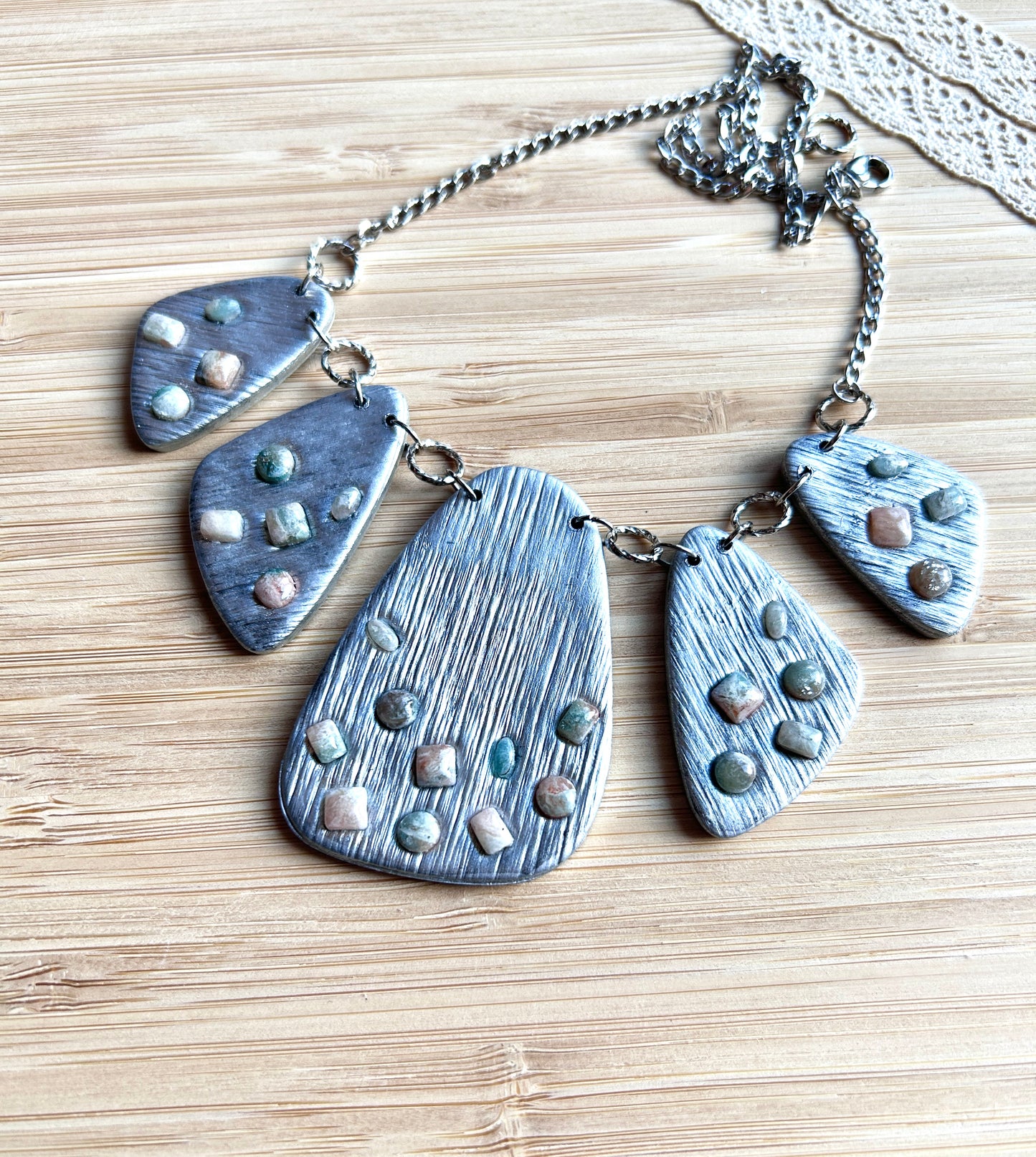 Necklace clay cutter, Polymer clay cutter set