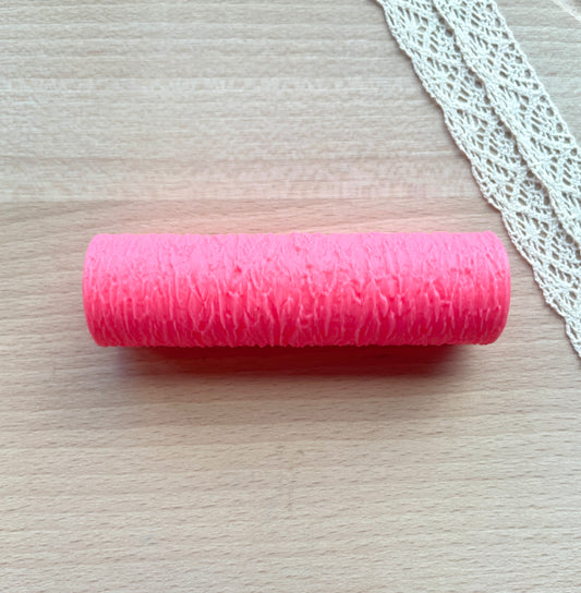 Bark texture roller, Pattern roller for polymer clay