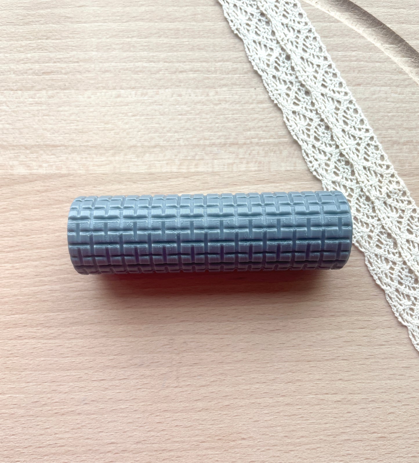 Net texture roller, Pattern roller for polymer clay