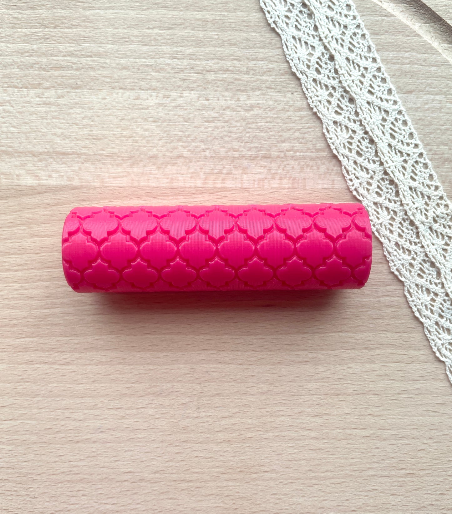 Moroccan texture roller, Pattern roller for polymer clay