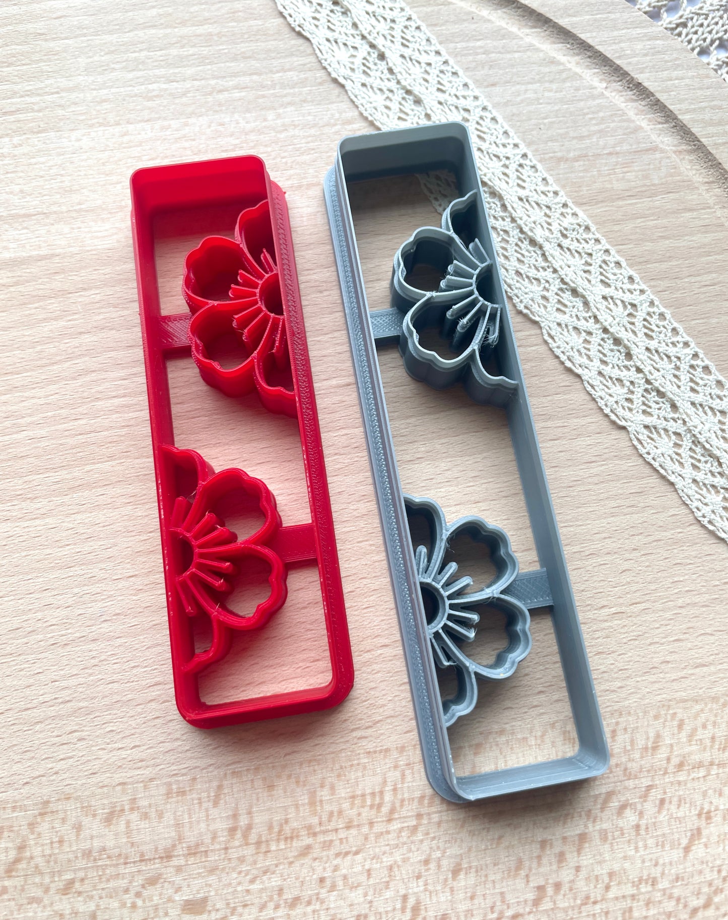 Bookmark clay cutter, Polymer clay cutter