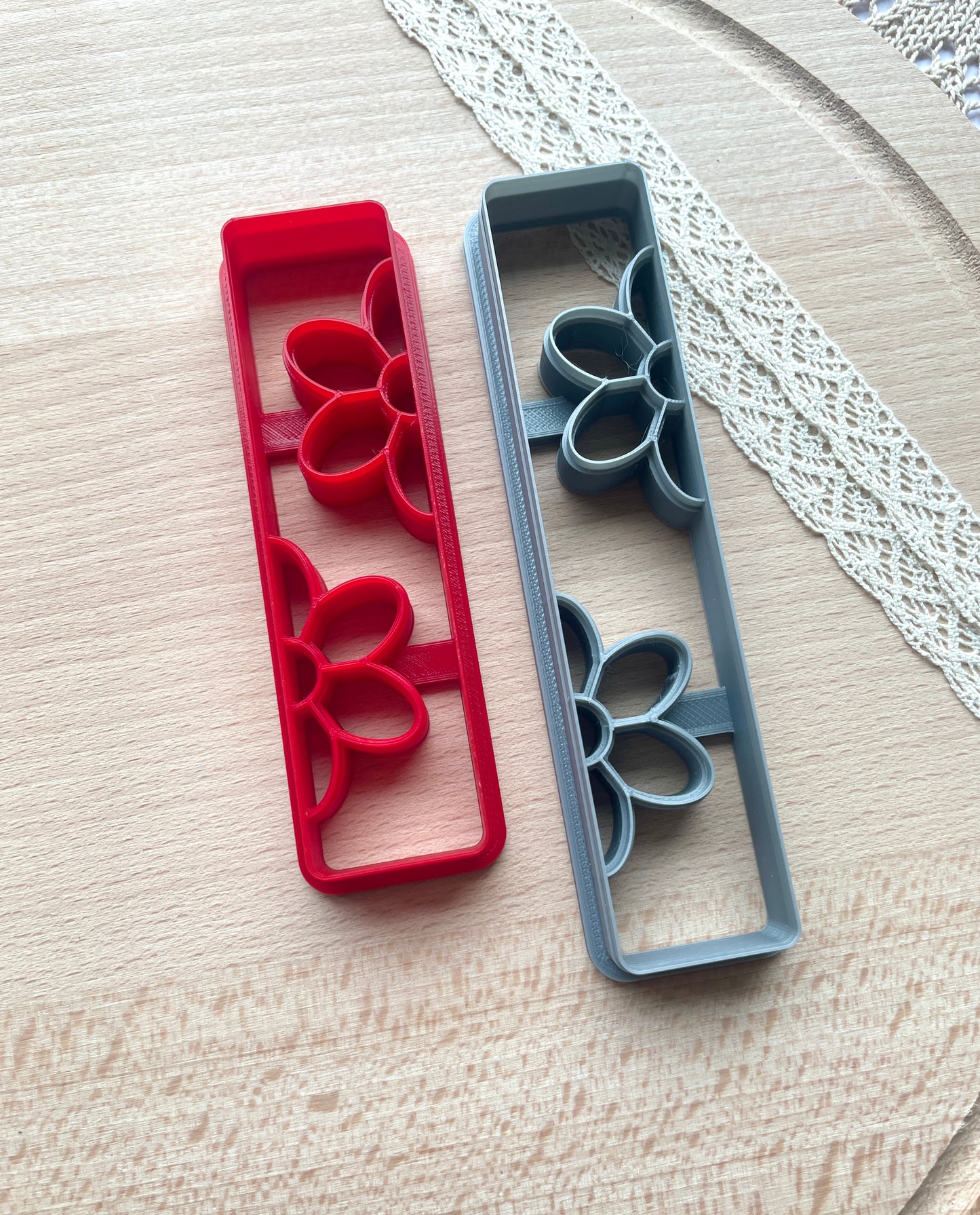 Bookmark clay cutter, Polymer clay cutter