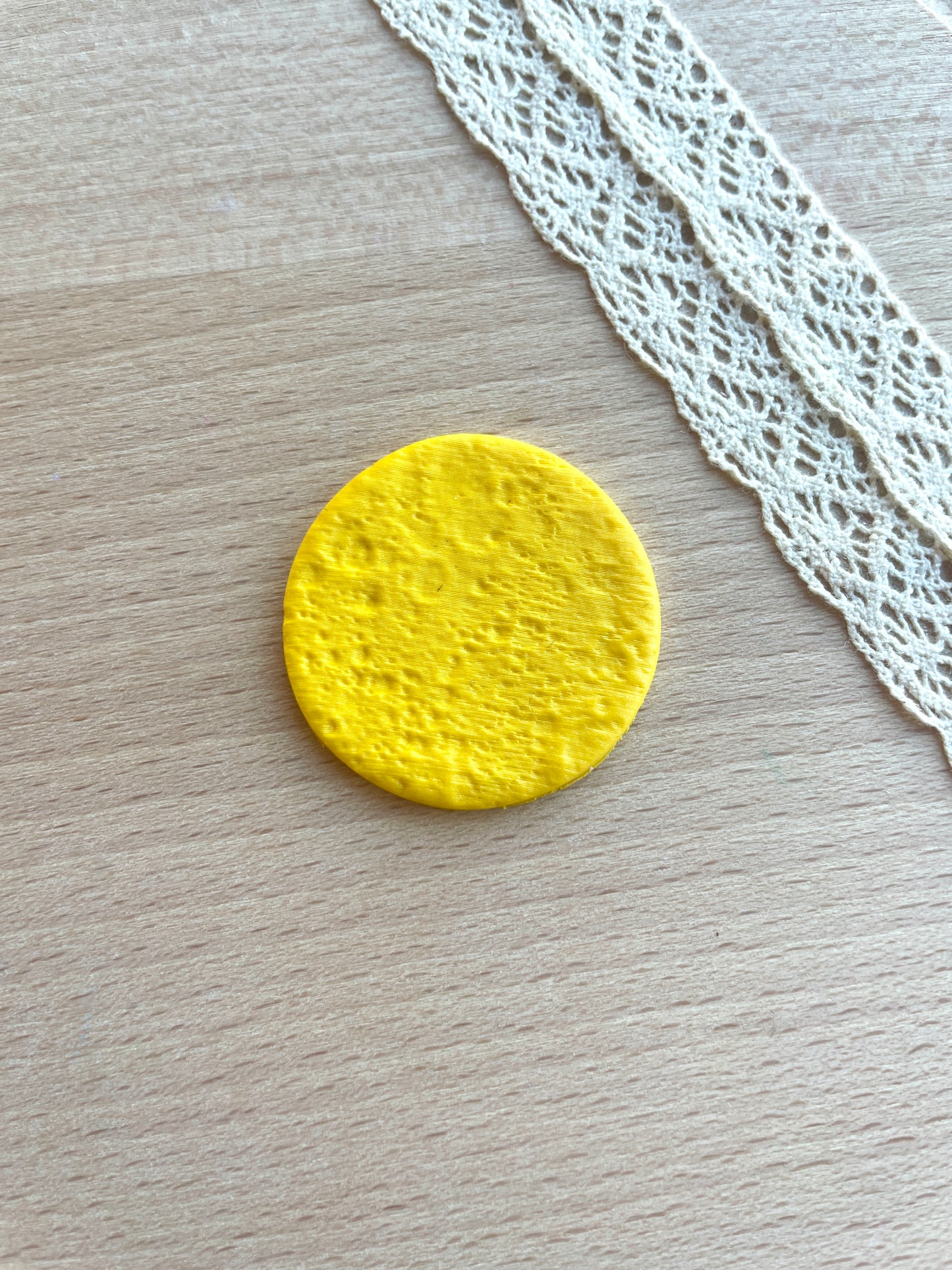Moon surface texture roller, Pattern roller for polymer clay