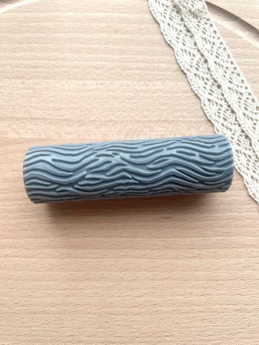 Animal stripes texture roller, Pattern roller for polymer clay