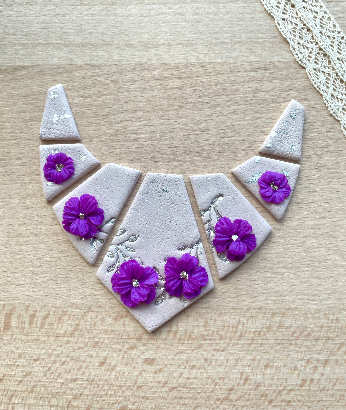Necklace clay cutter, Polymer clay cutter