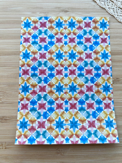 Water soluble transfer paper for polymer clay, Mediterranean pattern transfer paper