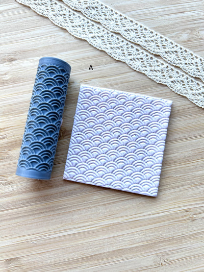 Chinese mini texture roller, Mini pattern roller for polymer clay
