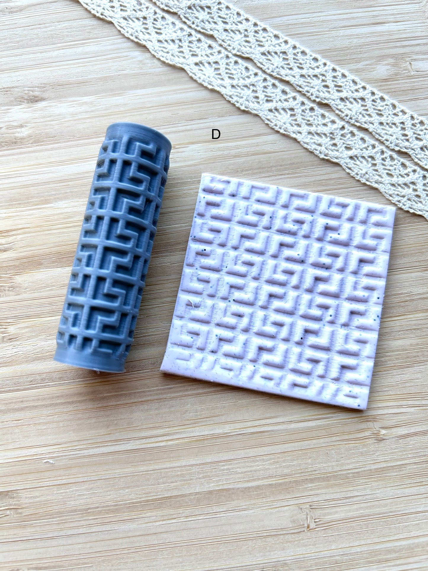 Chinese mini texture roller, Mini pattern roller for polymer clay