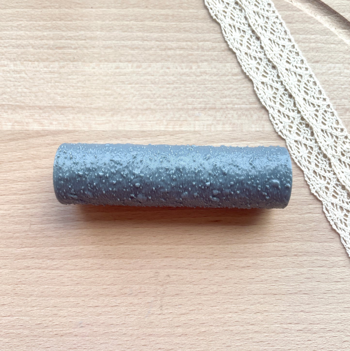 Sponge texture roller, Pattern roller for polymer clay