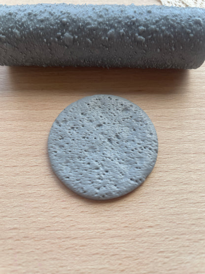 Sponge texture roller, Pattern roller for polymer clay