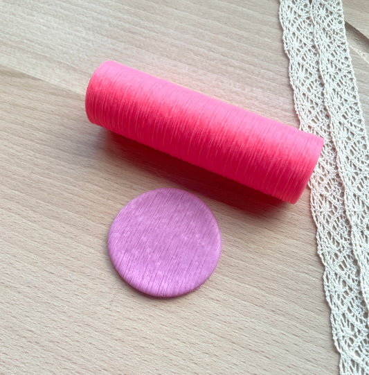 Brushed metal texture roller, Pattern roller for polymer clay