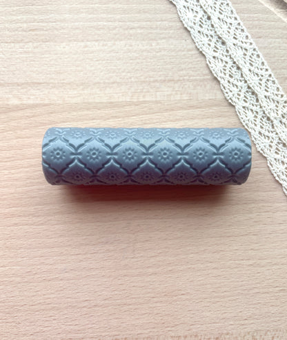 Victorian stucco texture roller, Pattern roller for polymer clay
