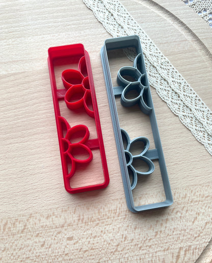 Bookmark clay cutter, Polymer clay cutter