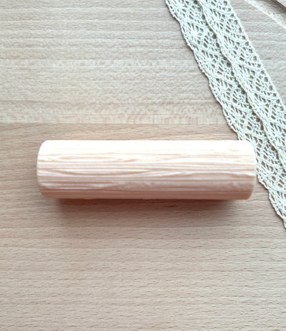 Woodgrain texture roller, Pattern roller for polymer clay