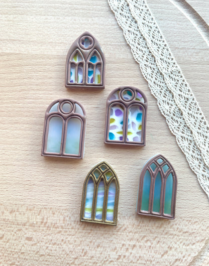 Gothic window clay cutter, Gothic window frame clay cutter