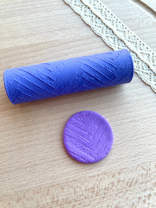 Wood floor texture roller, Pattern roller for polymer clay