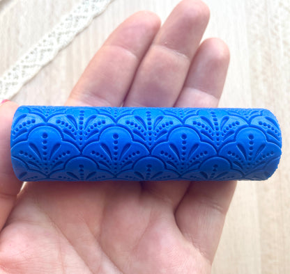 Art deco texture roller, Pattern roller for polymer clay