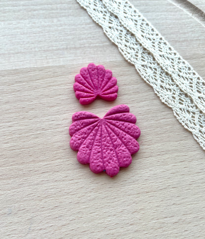 Shell clay cutter, Polymer clay cutter